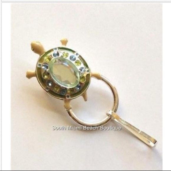 Sea Life Turtle ID Eyeglass Holder Pin Brooch Lanyard Badge Holder Eye Glasses - Picture 1 of 8